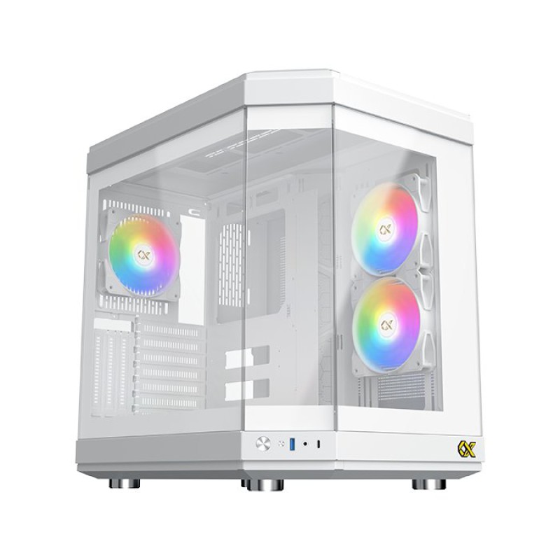 Xigmatek CUBI Arctic Mid-Tower Gaming Casing