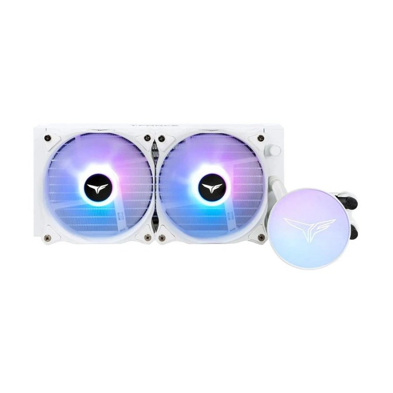 TEAM T-Force SIREN GD240E All-In-One ARGB CPU Liquid Cooler White