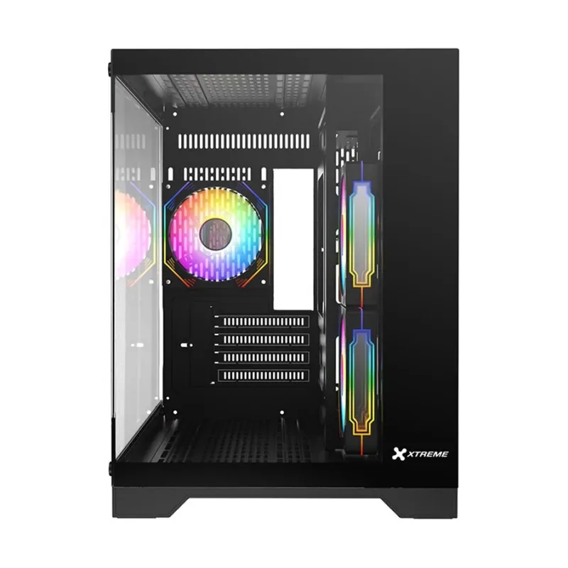 Xtreme 500B ARGB Mid Tower Casing With 3 ARGB Fan Xtreme 500B ARGB Mid Tower Casing With 3 ARGB Fan