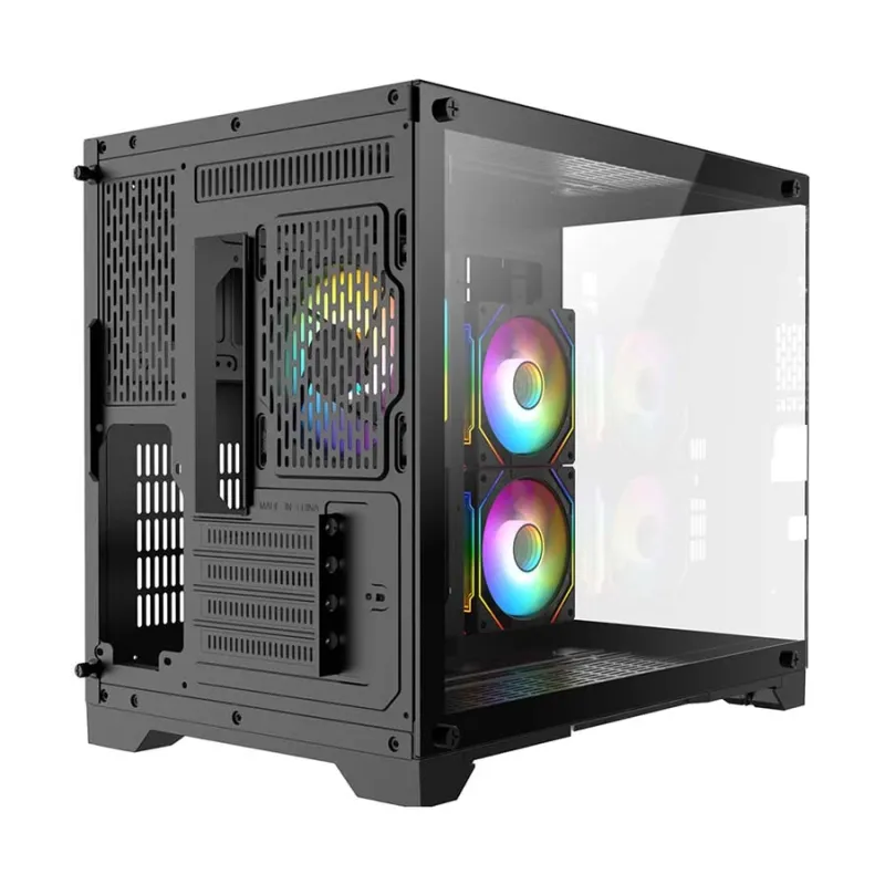 Xtreme 500B ARGB Mid Tower Casing With 3 ARGB Fan Xtreme 500B ARGB Mid Tower Casing With 3 ARGB Fan