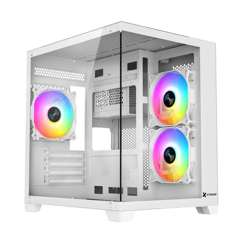 Xtreme S270W ARGB Mid Tower Casing With 3 ARGB Fan Xtreme S270W ARGB Mid Tower Casing With 3 ARGB Fan