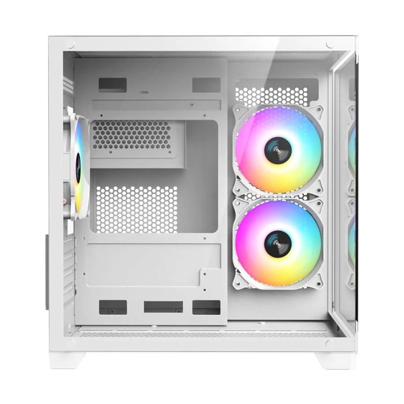Xtreme S270W ARGB Mid Tower Casing With 3 ARGB Fan Xtreme S270W ARGB Mid Tower Casing With 3 ARGB Fan
